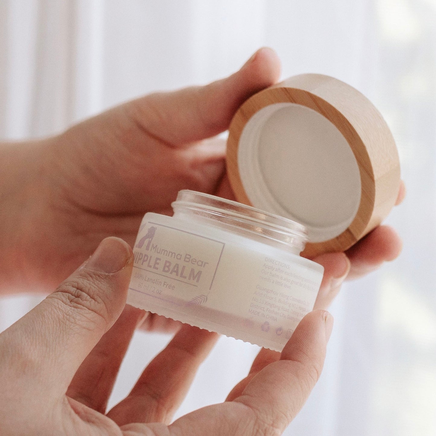 Natural Nipple Balm 60ml - Mumma Bear