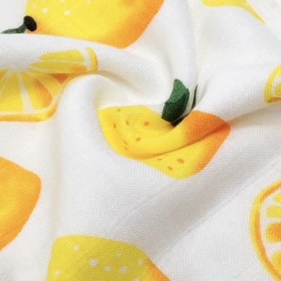 2 in 1 Bib & Burp Cloth 6 Layer Bamboo Cotton - Rainbow - Mumma Bear Mum And Baby