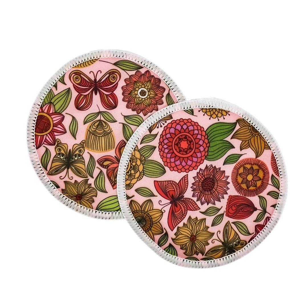 Bamboo Breast Pads - Mandala - Mumma Bear Mum And Baby