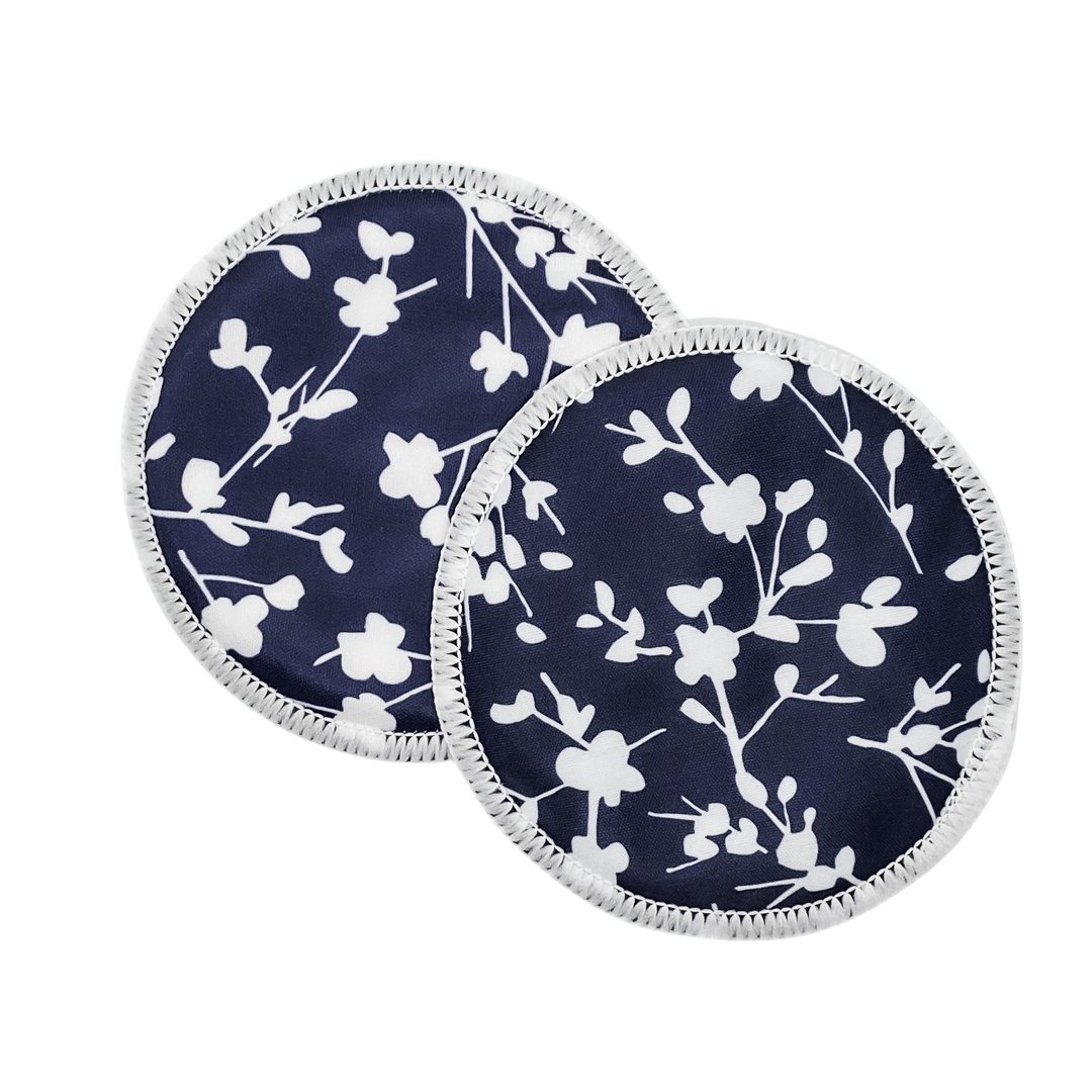 Bamboo Breast Pads - Midnight Blue - Mumma Bear Mum And Baby
