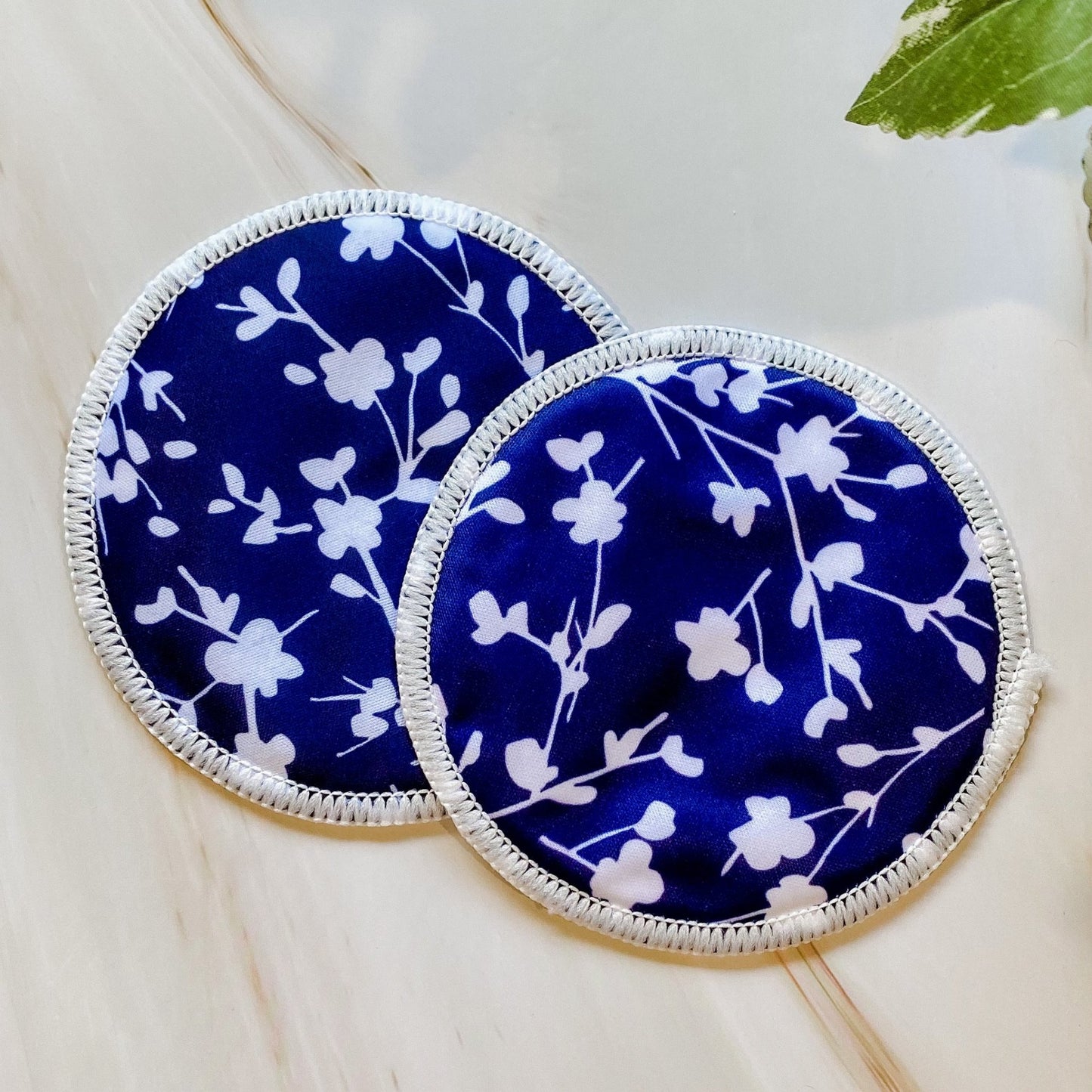Bamboo Breast Pads - Midnight Blue - Mumma Bear Mum And Baby