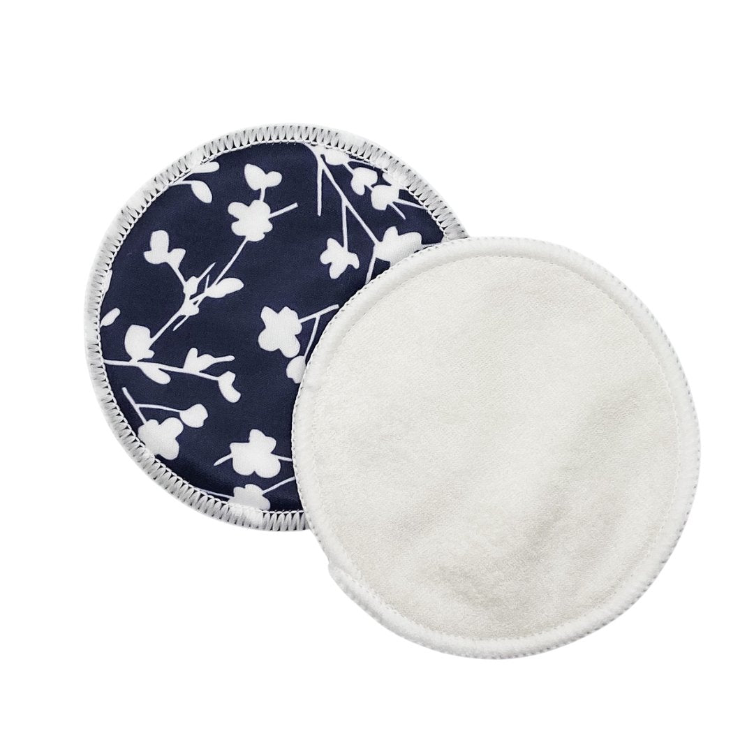 Bamboo Breast Pads - Midnight Blue - Mumma Bear Mum And Baby