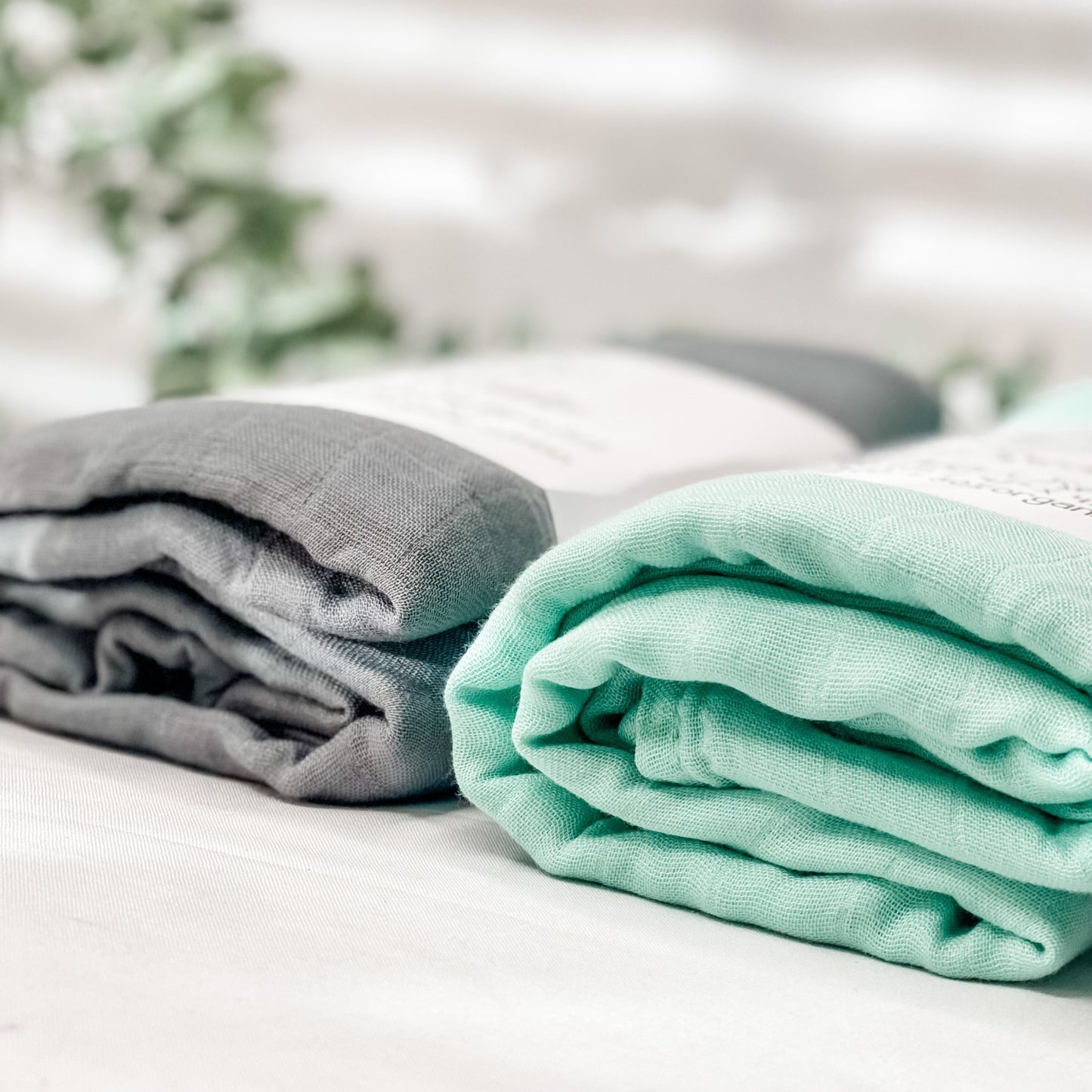 Bamboo + Organic Cotton Muslin Wraps - Montana - Mumma Bear Mum And Baby