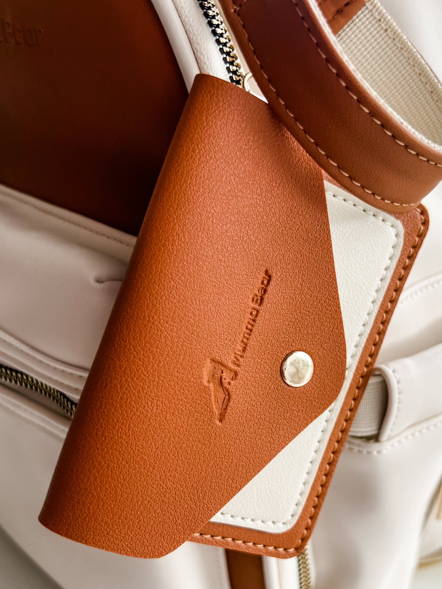 Banksia - Vegan Leather Nappy Backpack - Mumma Bear