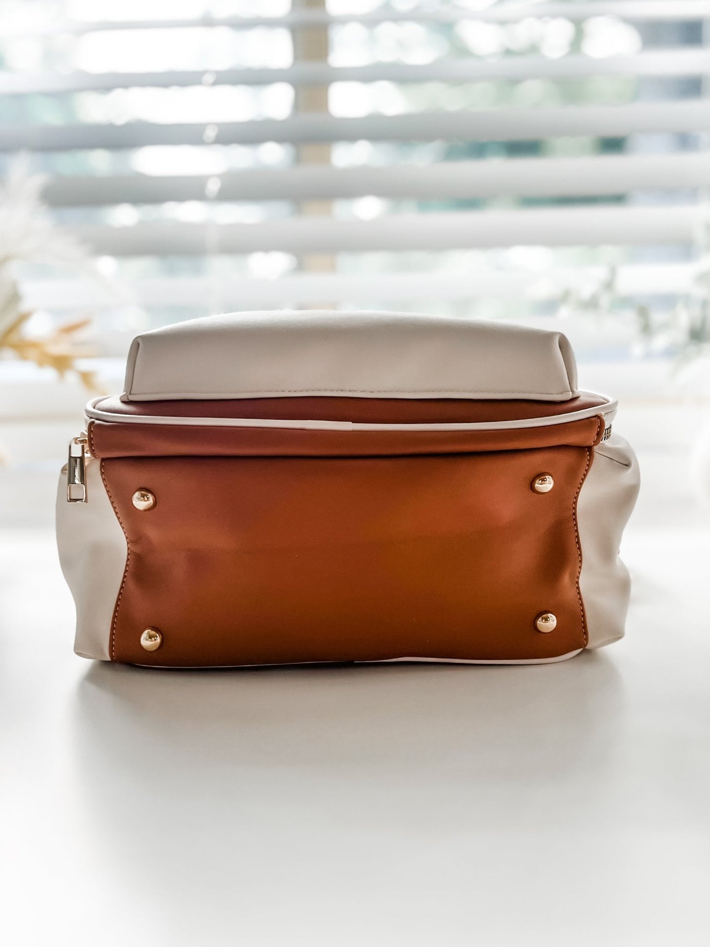 Banksia - Vegan Leather Nappy Backpack - Mumma Bear