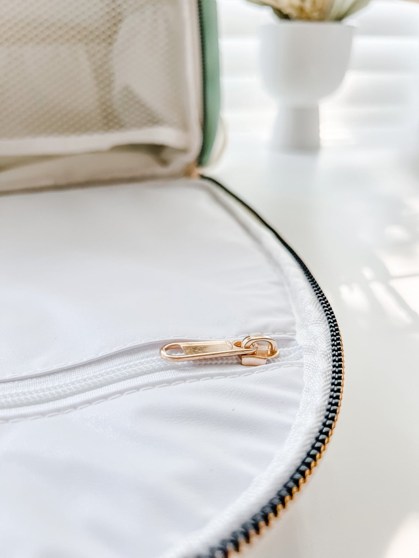Eucalyptus - Vegan Leather Nappy Backpack - Mumma Bear
