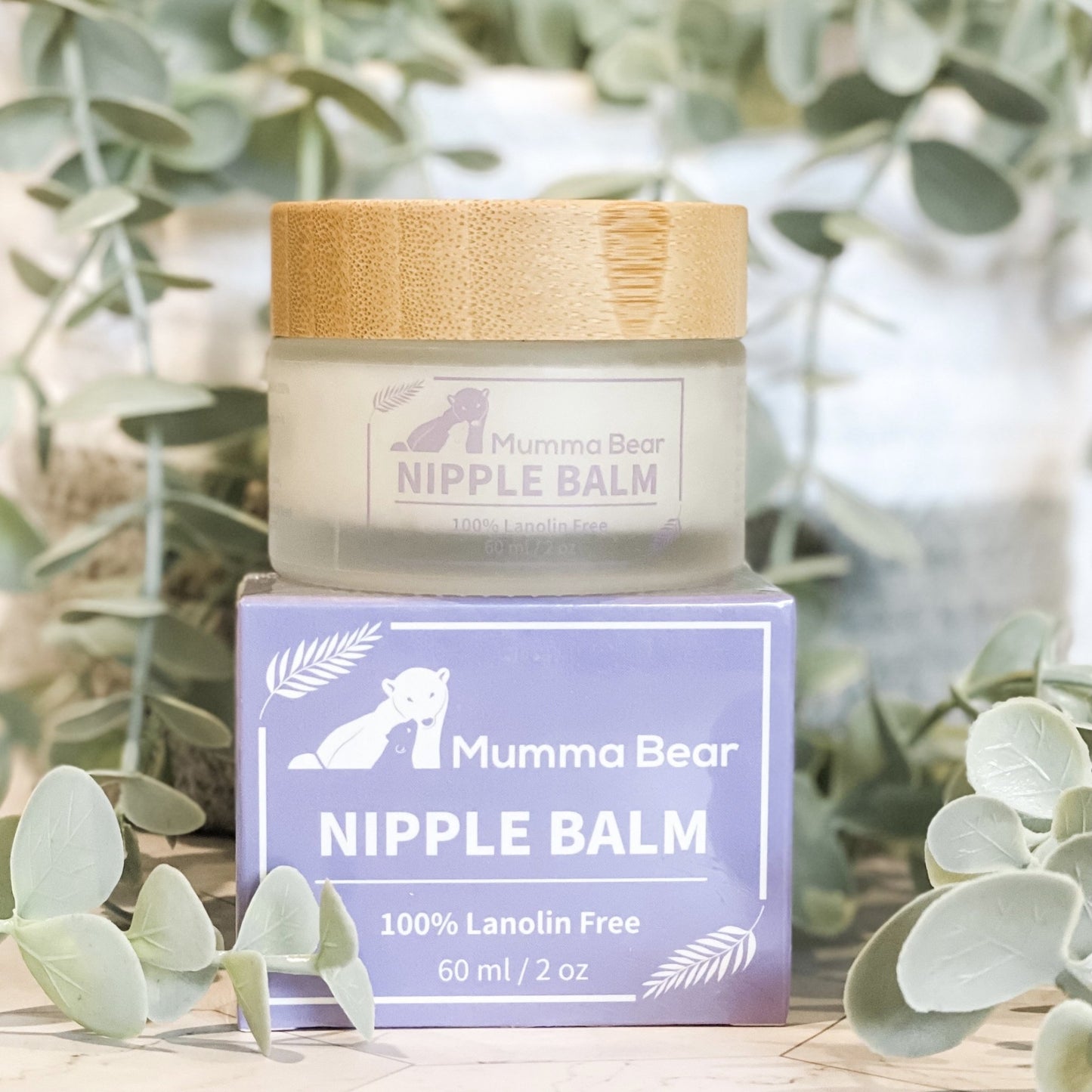 Natural Nipple Balm 60ml - Mumma Bear Mum And Baby