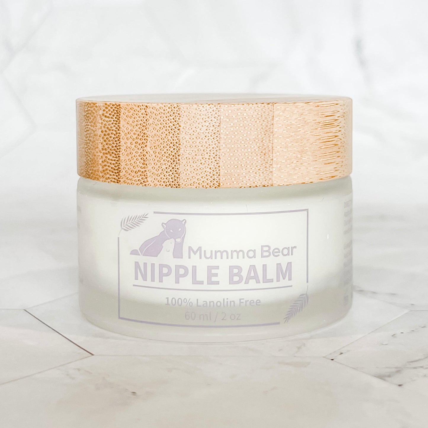 Natural Nipple Balm 60ml - Mumma Bear
