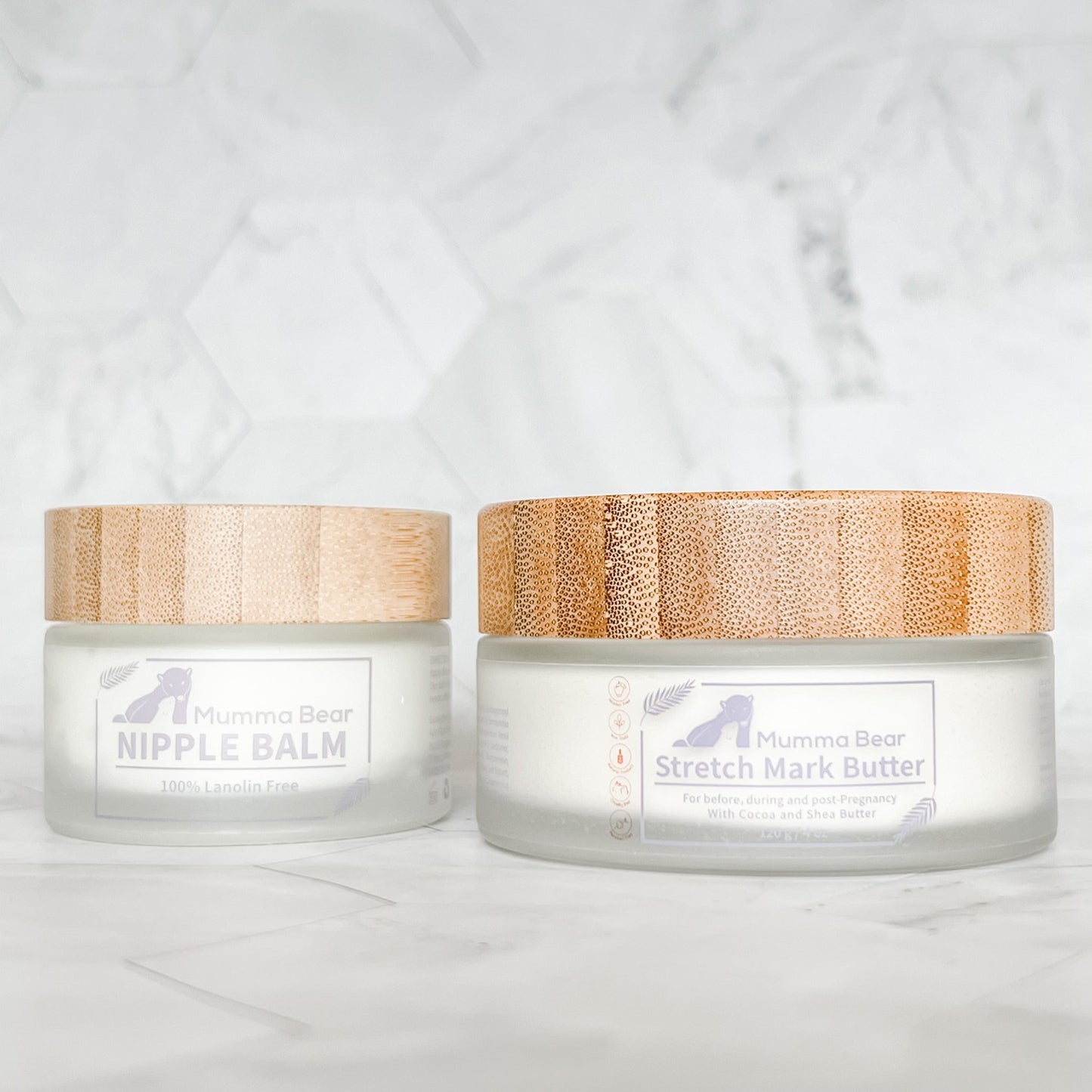 Nipple Balm & Stretch Mark Butter Bundle - Mumma Bear