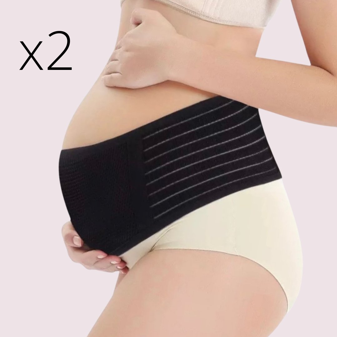 Twin Pack - Pregnancy Belly Band - Mumma Bear