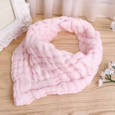 6-Layer Muslin Cotton Bandana Bib - Pink - Mumma Bear Mum And Baby