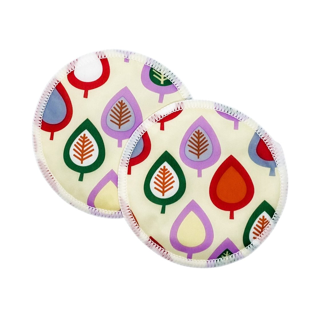 Bamboo Breast Pads - Autumn - Mumma Bear Mum And Baby