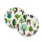 Bamboo Breast Pads - Woodland Owl - Mumma Bear Mum And Baby