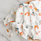 Bamboo + Organic Cotton Muslin Wrap - Bold Rainbow - Mumma Bear
