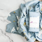 Bamboo + Organic Cotton Muslin Wrap - Sleepy Skies - Mumma Bear