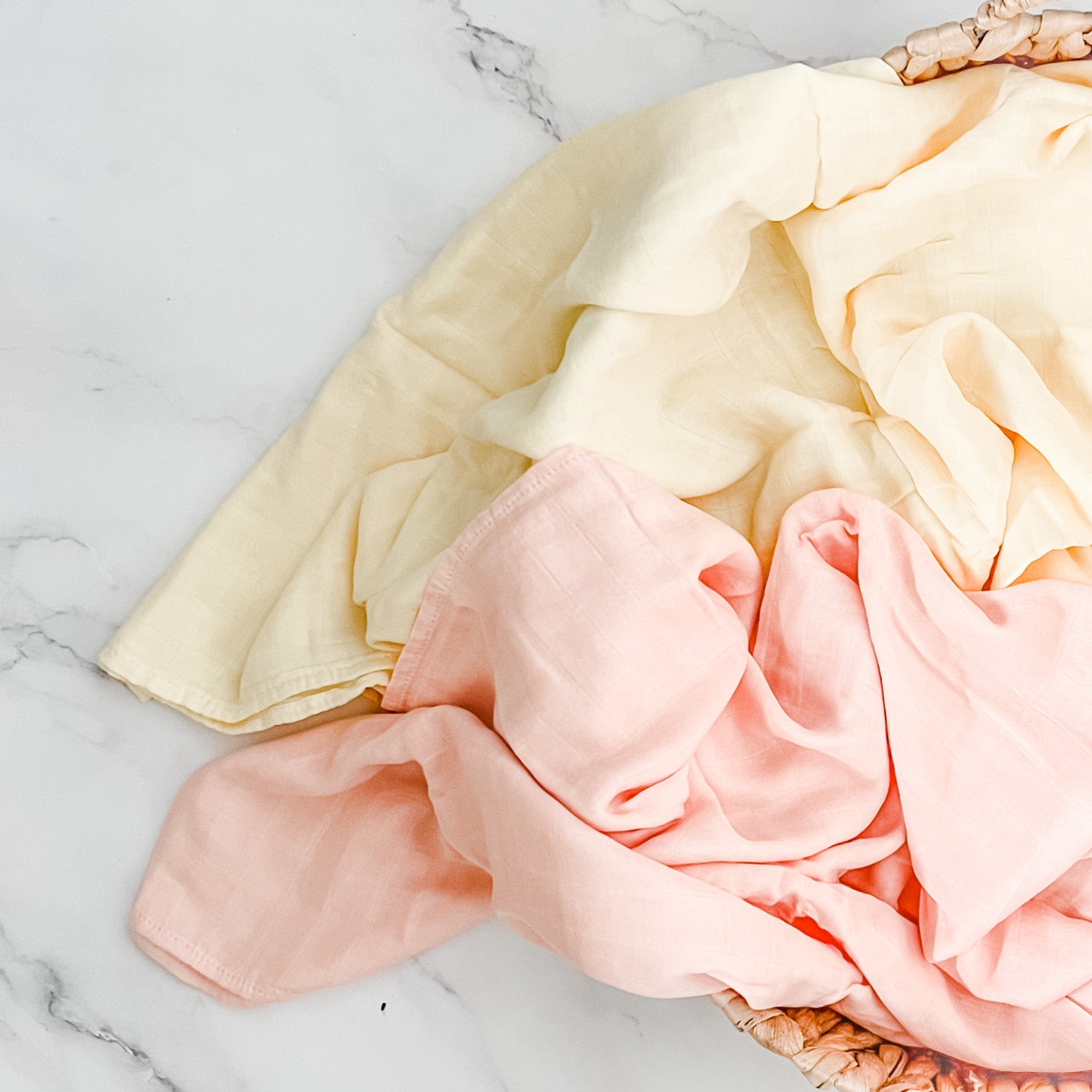 Bamboo + Organic Cotton Muslin Wraps - Gabriella - Mumma Bear