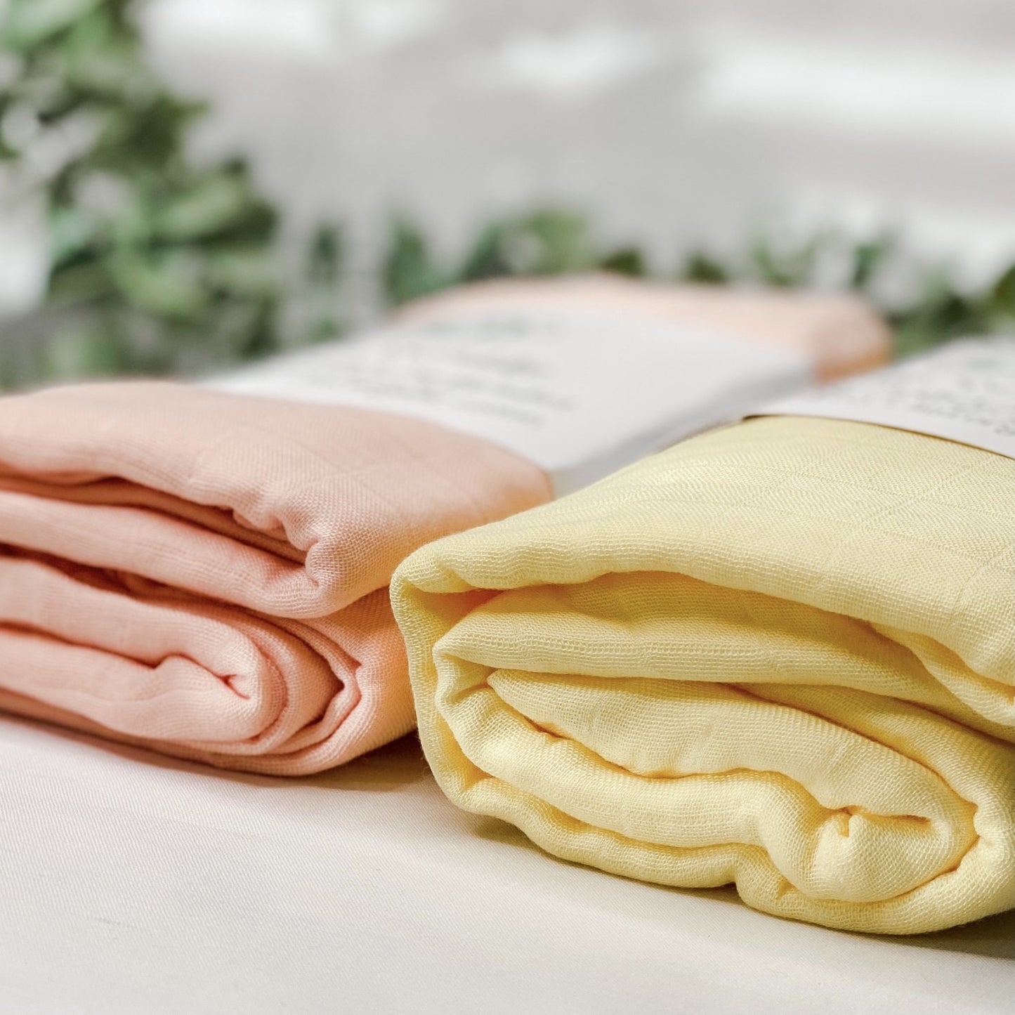 Bamboo + Organic Cotton Muslin Wraps - Gabriella - Mumma Bear Mum And Baby