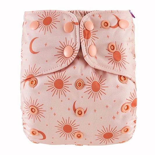 Boho Skies - Premium Cloth Nappy - Mumma Bear Mum And Baby