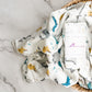 Cotton Muslin Wrap - Dinosaur Friends - Mumma Bear