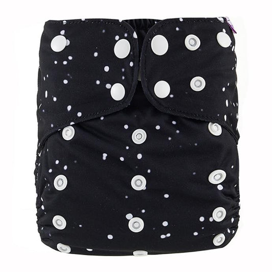 Deep Midnight - Premium Cloth Nappy - Mumma Bear Mum And Baby