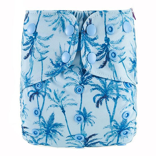 Paradise Palms - Premium Cloth Nappy - Mumma Bear Mum And Baby