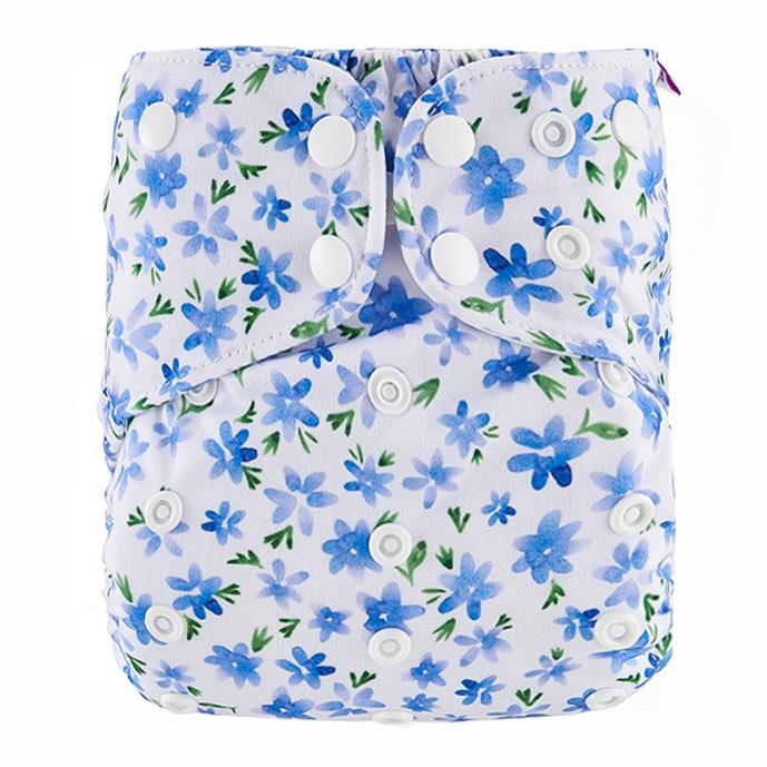 Pixie Blue - Premium Cloth Nappy - Mumma Bear Mum And Baby