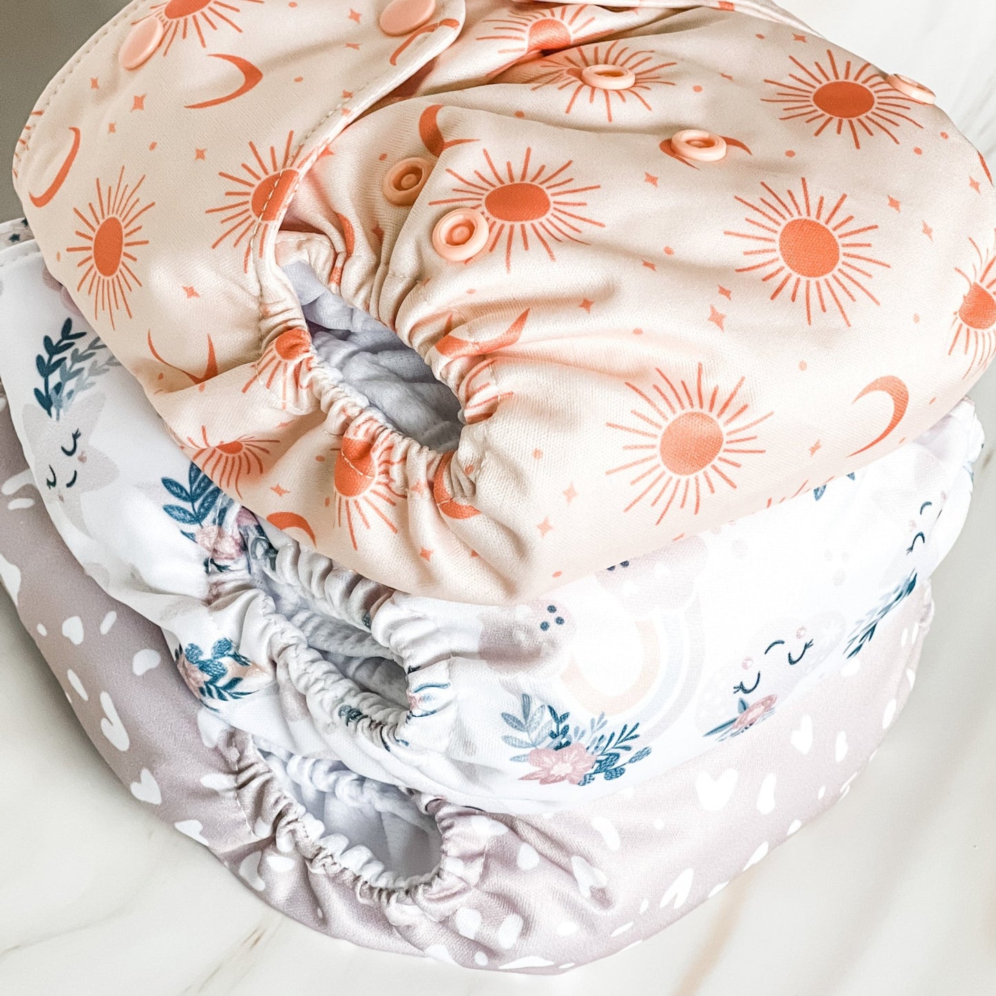 Pixie Blue - Premium Cloth Nappy - Mumma Bear