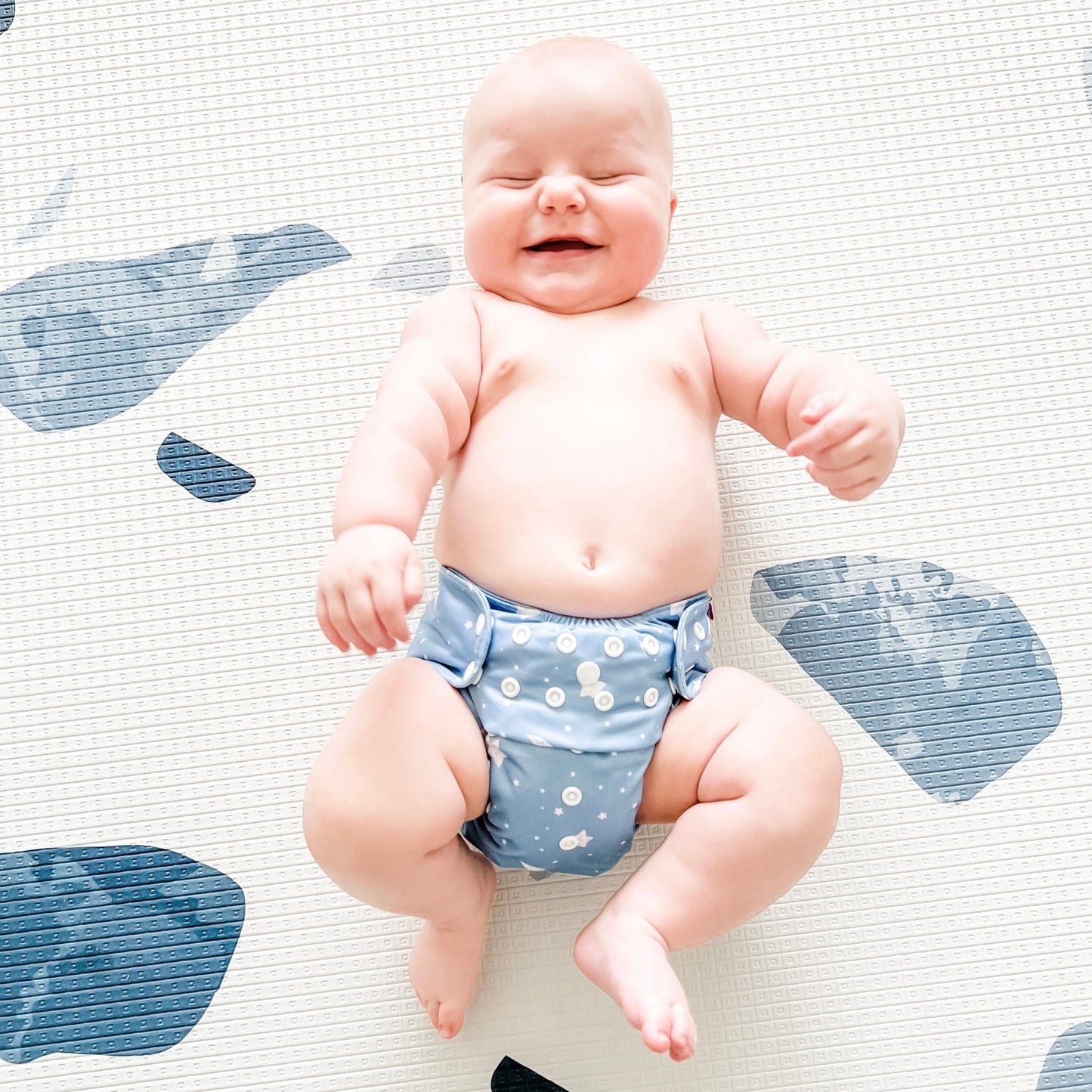 Pixie Blue - Premium Cloth Nappy - Mumma Bear