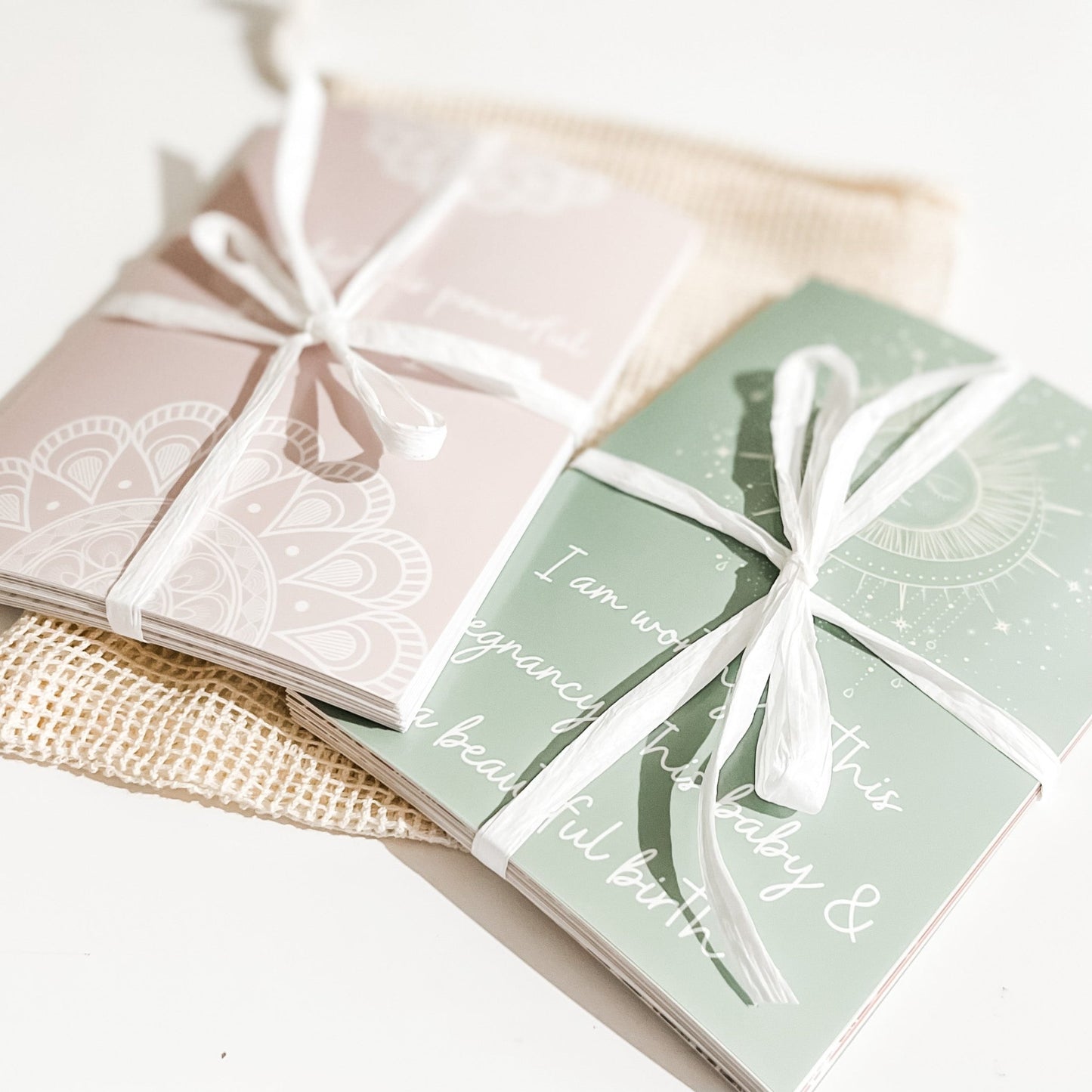 Positive Birth Affirmation Cards Kit (Digital Download) - Mumma Bear