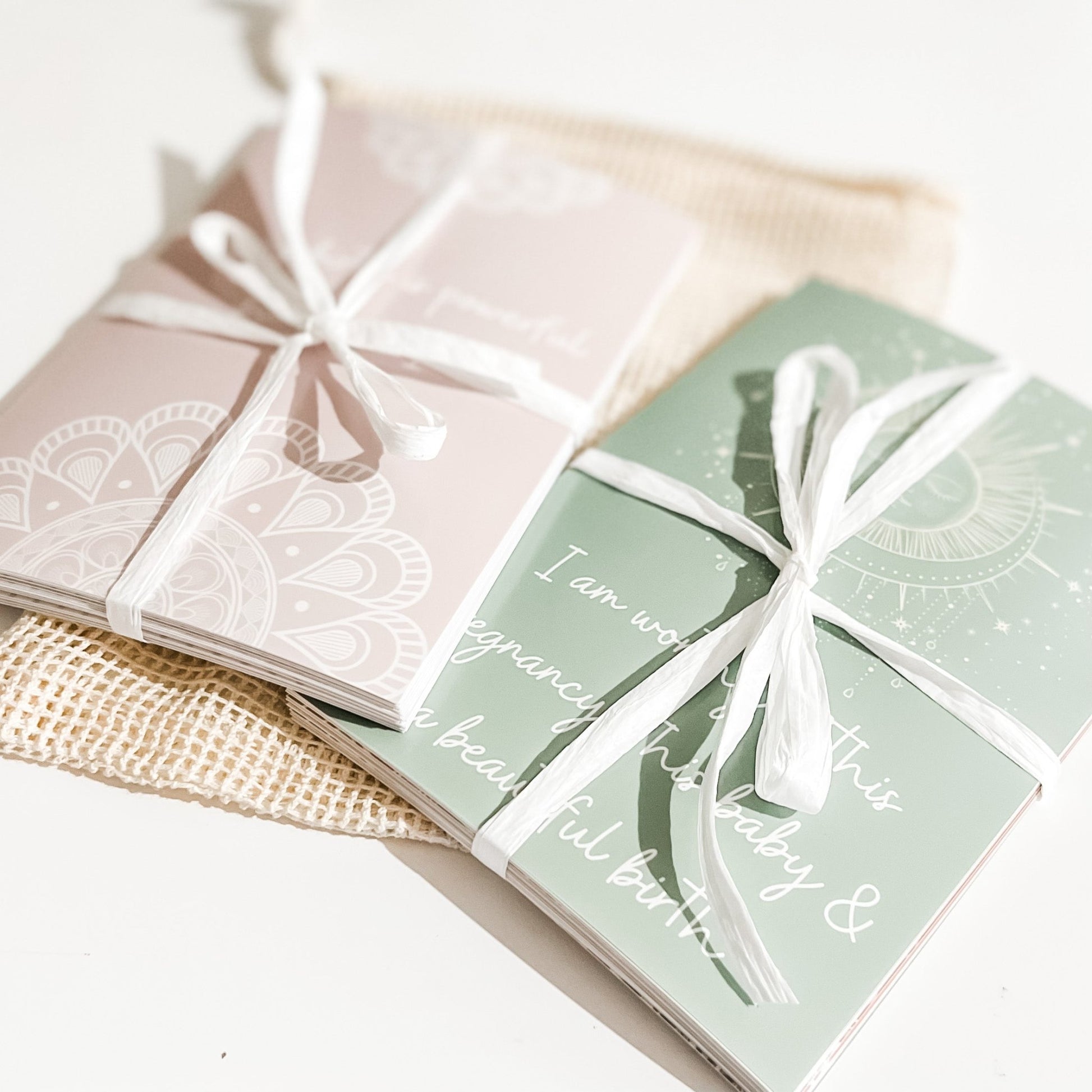 Positive Birth Affirmation Cards Kit (Digital Download) - Mumma Bear
