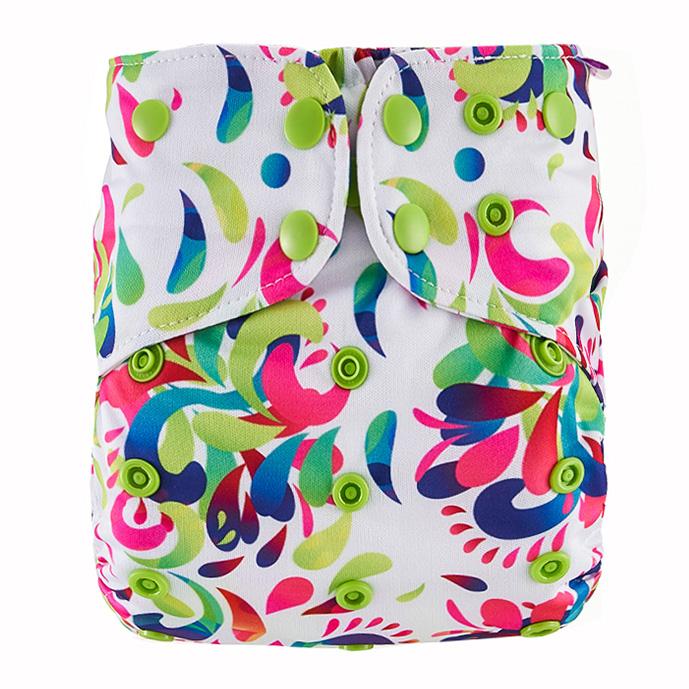 Power Paisley - Premium Cloth Nappy - Mumma Bear Mum And Baby