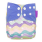 Suede Cloth Nappy - Lavender Dreams - Mumma Bear Mum And Baby