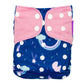 Suede Cloth Nappy - Unicorn Dreams - Mumma Bear Mum And Baby